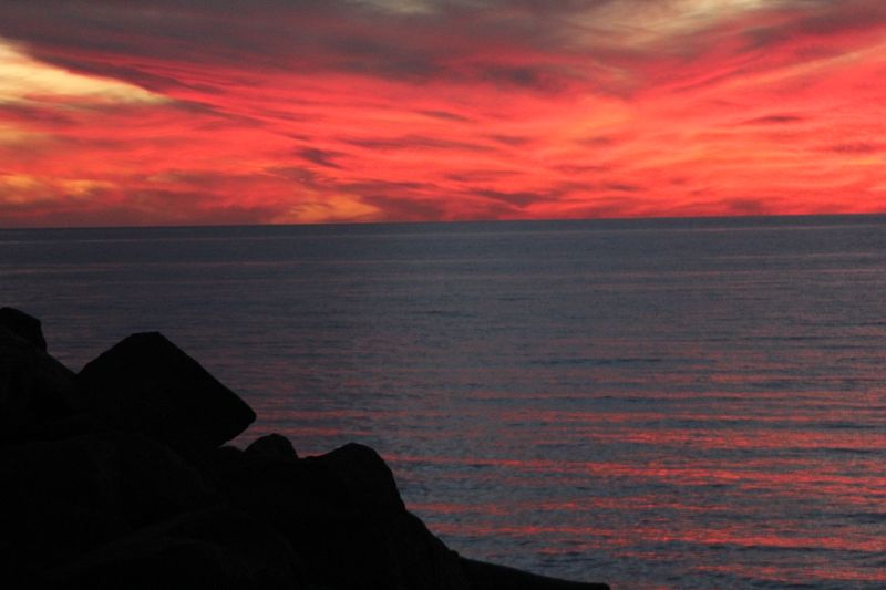 2305_Sunset am Margaree Bay